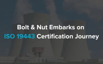 Bolt & Nut Embarks on ISO 19443 Certification Journey