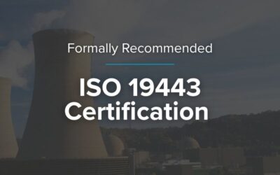 Bolt and Nut achieve ISO 19443:2018 certification