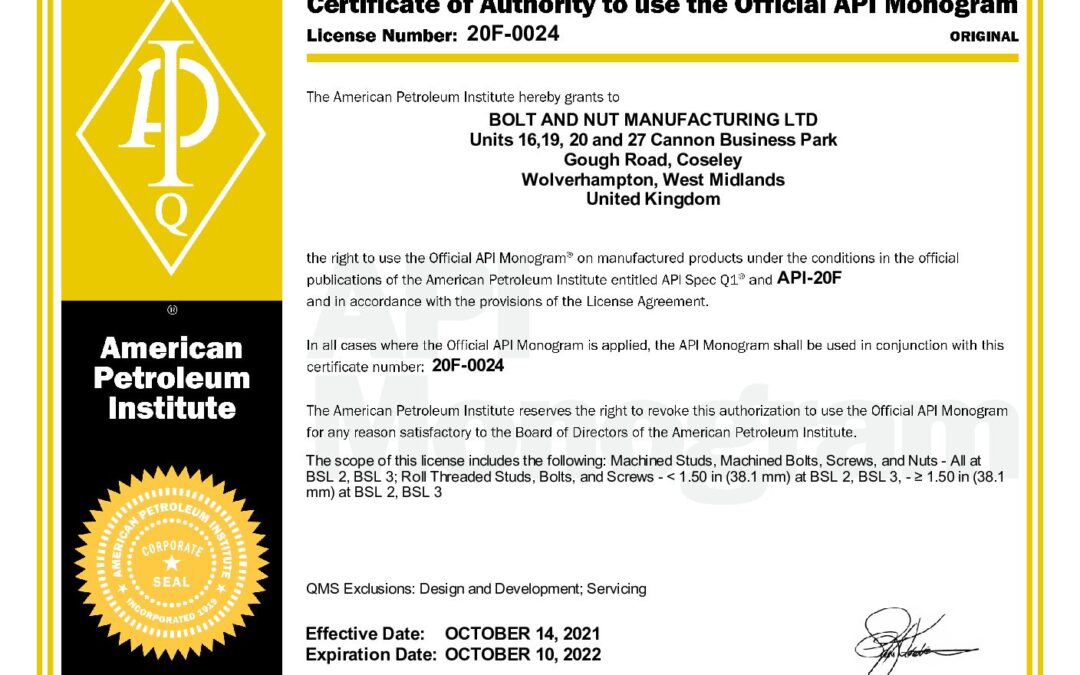Certificate 20F-0024