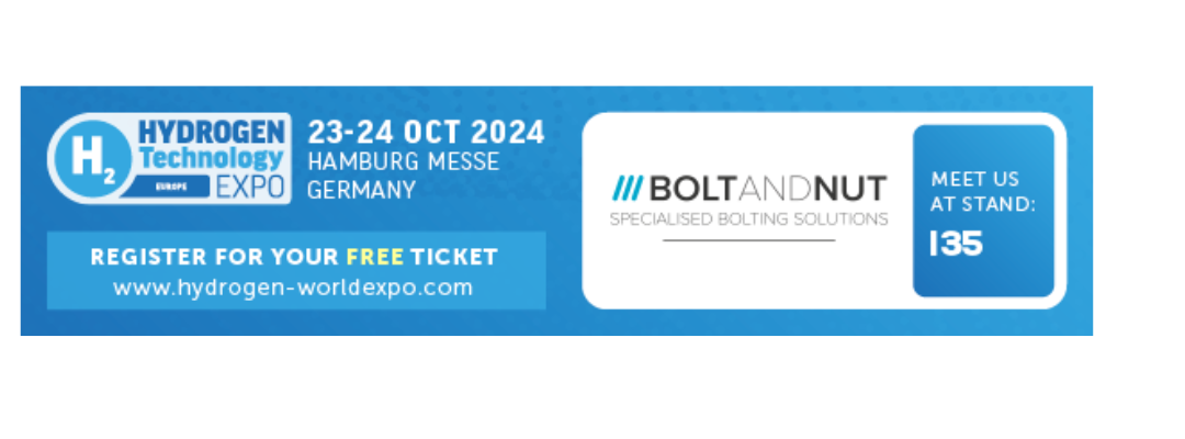 Bolt and Nut makes its debut at Hydrogen Technology Expo 2024