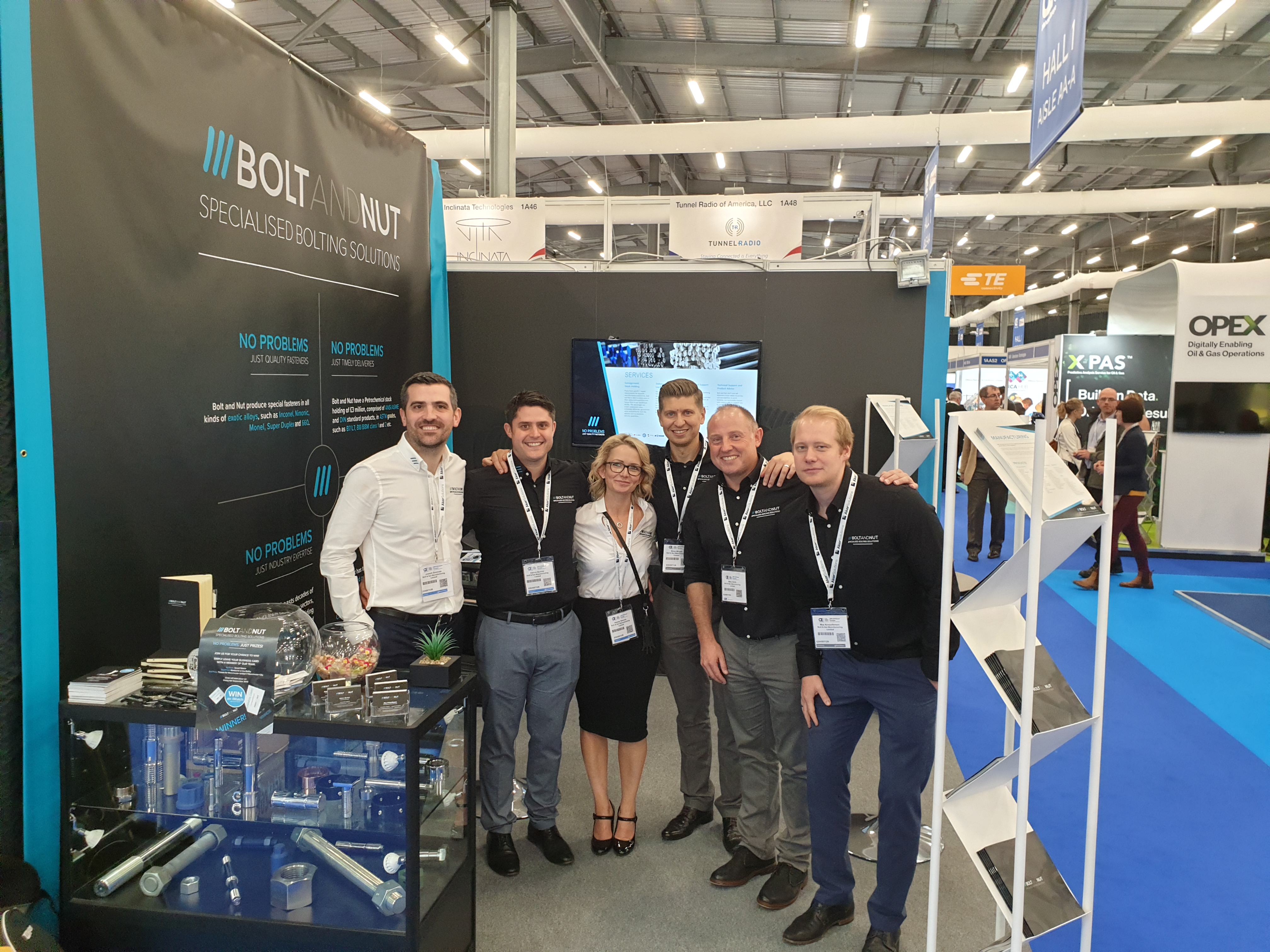 Bolt and Nut steal the show at Offshore Europe