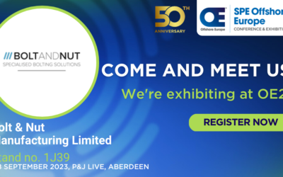 Bolt & Nut are set for “another round” at Offshore Europe 2023